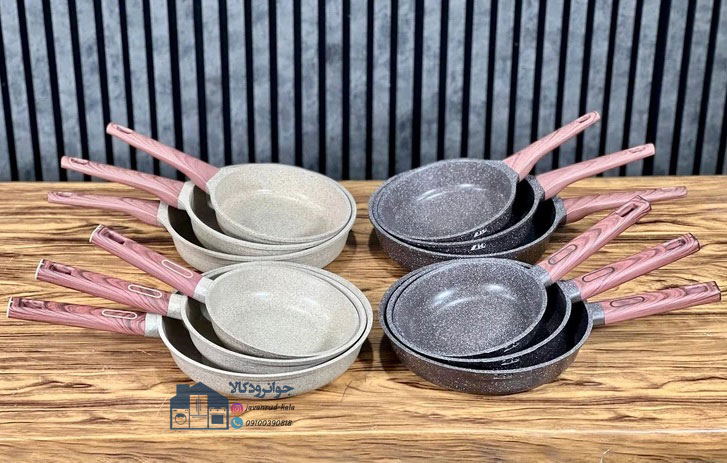 سرویس تابه گرانیتی برند زیو مدل ZFS 8505-S28 طرح جامبو