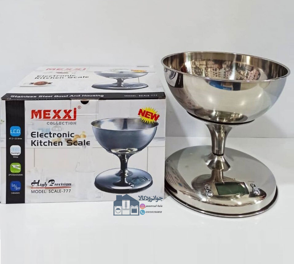  ترازوی آشپزخانه دیجیتال برند مکسی مدل MEXXI SCALE-777 