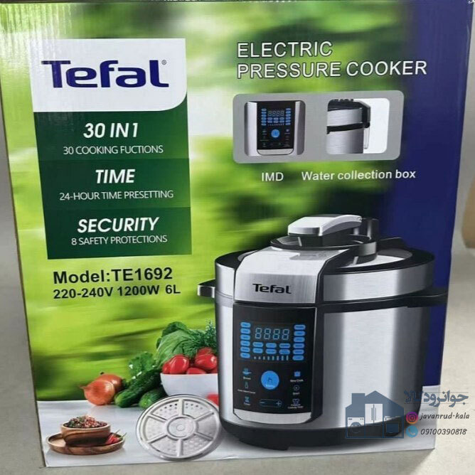  زودپز برقی 1200 وات 6 لیتری برند تفال مدل Tefal TE-1692 