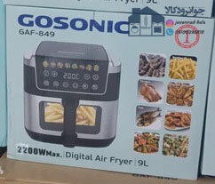 سرخکن بدون روغن 9 لیتری گوسونیک مدل Gosonic GAF-849