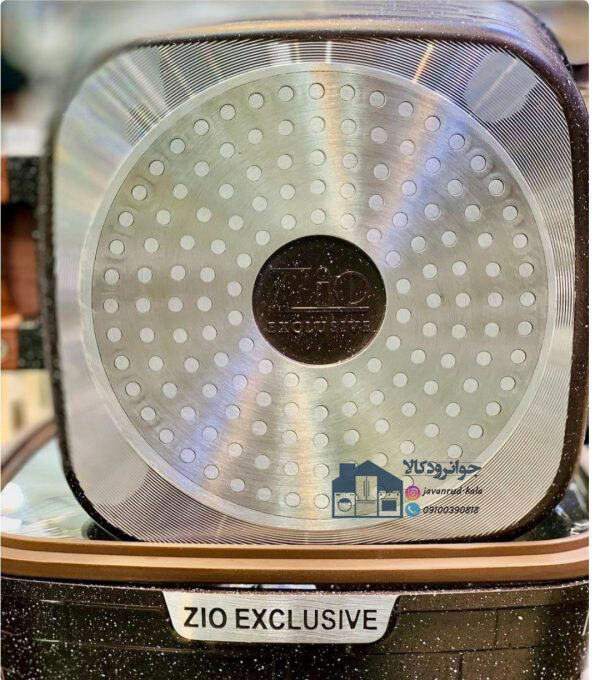  سرویس قابلمه 10 پارچه برند زیو طرح آجری مدل Zio ZCS-8560 
