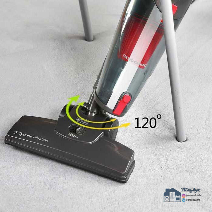  جارو عصایی2 حالته برند گوسونیک مدل Gosonic GSV-1118 