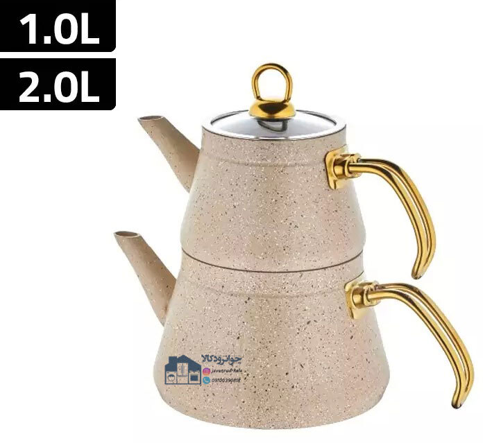  کتری و قوری با جنس گرانیتی برند زیو مدل Zio ZTS-3724 