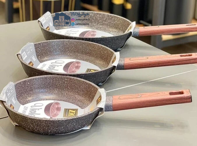  سرویس تابه گرانیتی برند زیو مدل ZFS 8505-S28 طرح جامبو 