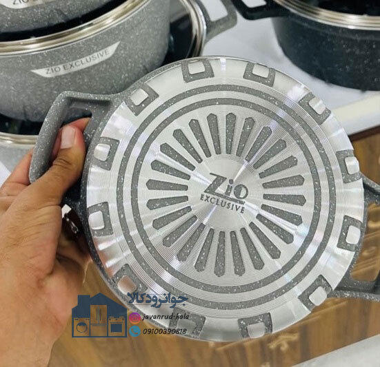  سرویس قابلمه 10 پارچه گرانیتی زیو سری امبر مدل Zio Z-7145 