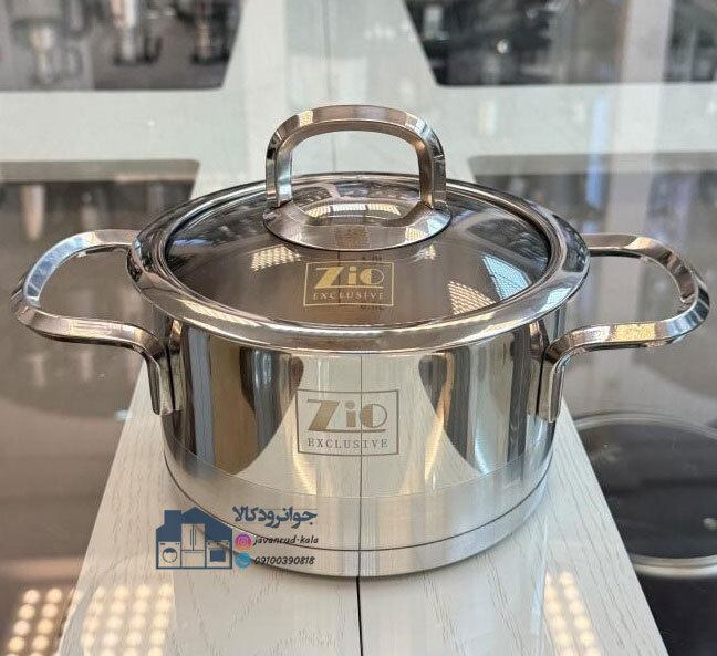  سرویس قابلمه استیل 10 پارچه برند زیو مدل Zio ZCS-1320 