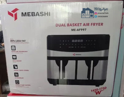  سرخکن بدون روغن 9 لیتر مباشی مدل Mebashi ME-AF997 