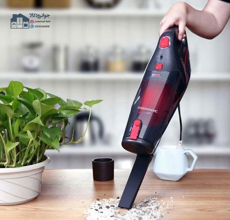  جارو عصایی2 حالته برند گوسونیک مدل Gosonic GSV-1118 