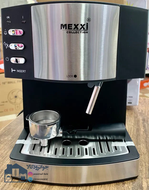 اسپرسو ساز 850 وات 20 بار برند مکسی مدل Mexxi EXPO-B