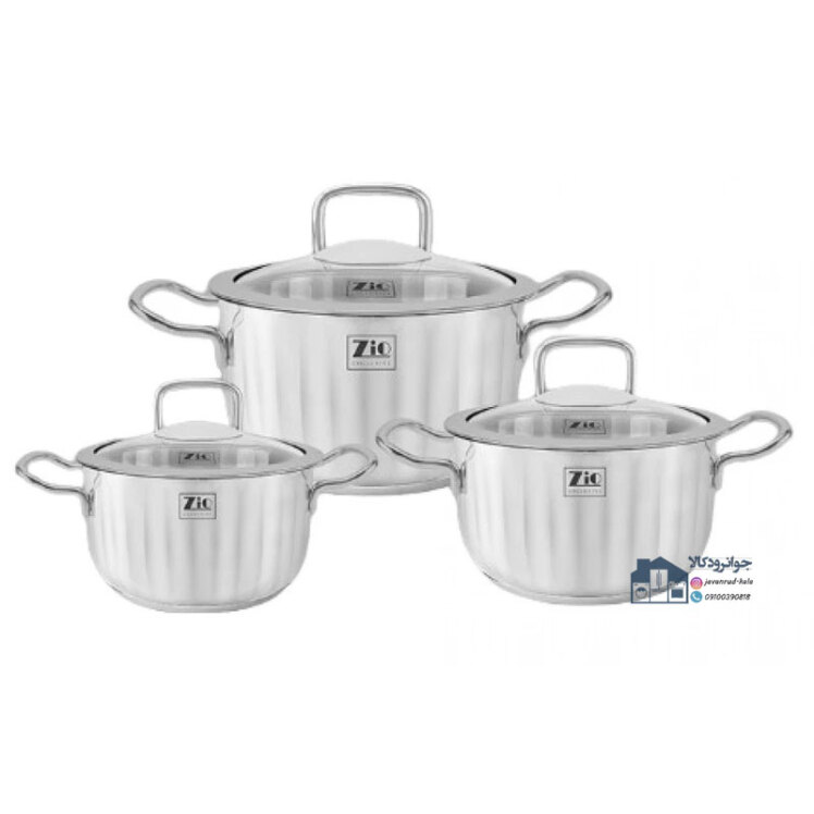 سرویس قابلمه 6 پارچه زیو سری سامر مدل Zio ZCS-1516
