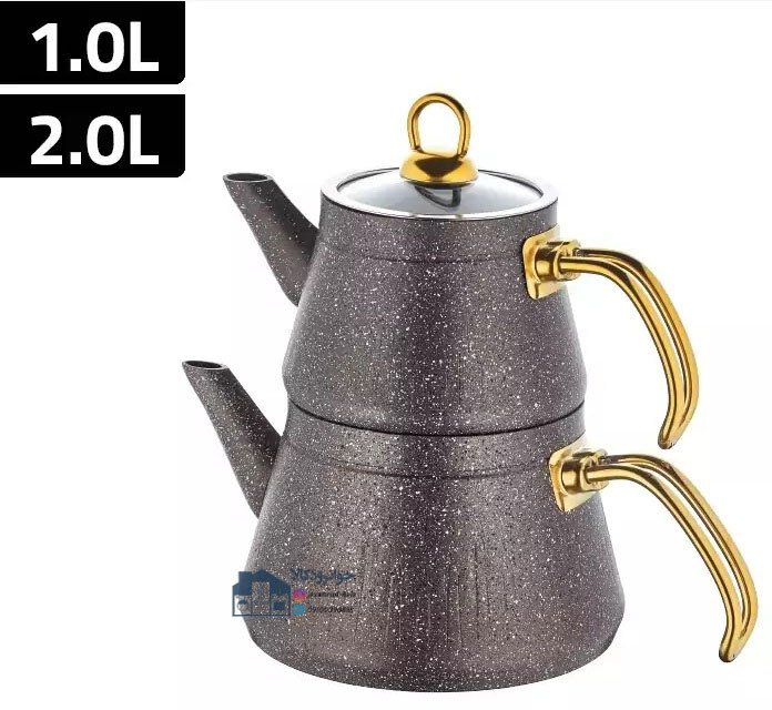 کتری و قوری با جنس گرانیتی برند زیو مدل Zio ZTS-3724