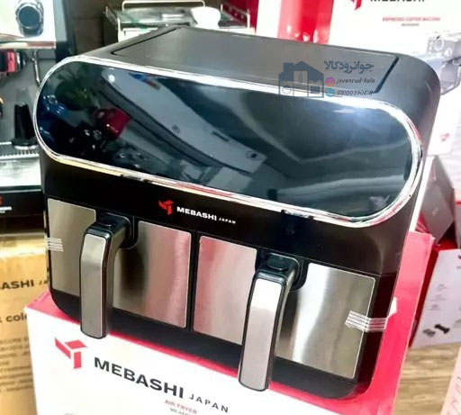  سرخکن بدون روغن 2 قلو 8 لیتر مباشی مدل Mebashi ME-AF981