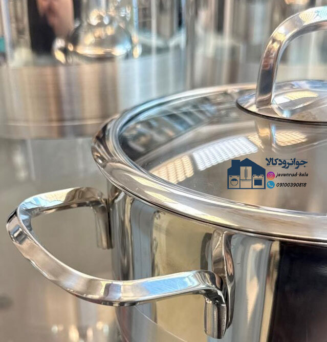  سرویس قابلمه استیل 10 پارچه برند زیو مدل Zio ZCS-1320 