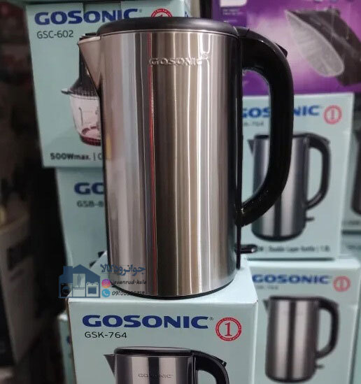  کتری برقی استیل 1.8 لیتری گوسونیک مدل Gosonic GSK-764 