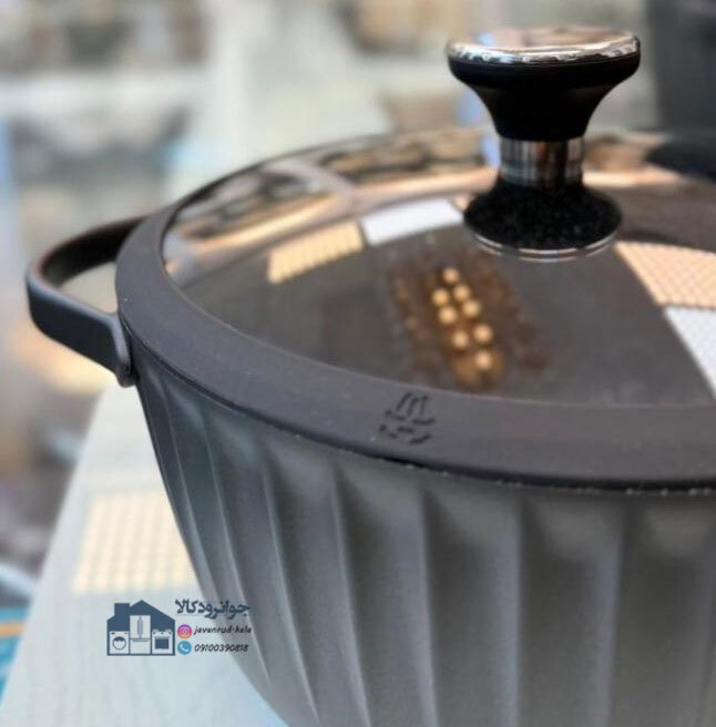  سرویس قابلمه 10 پارچه زیو سری تاج مدل Zio ZCS-8700 