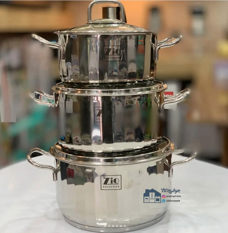  سرویس قابلمه 6 پارچه زیو سری سامر مدل Zio ZCS-1516 