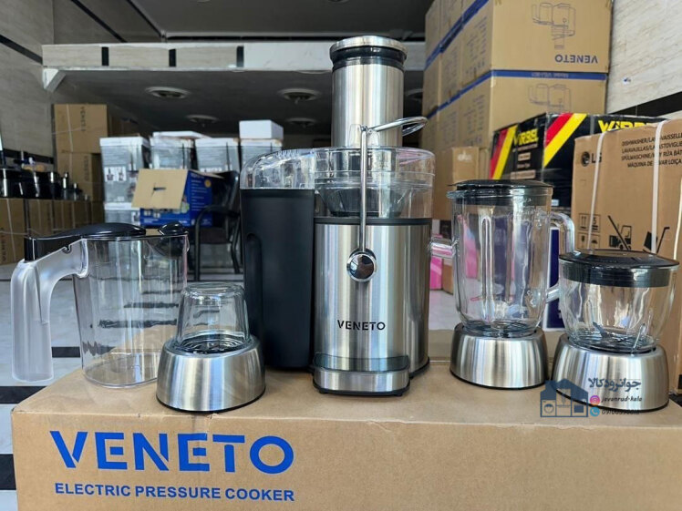 آبمیوه گیری چهار کاره 1000 وات برند وینیتو مدل Veneto ۲۲۶