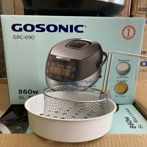  مولتی کوکر 860 وات برند گوسونیک مدل Gosonic GRC-690 