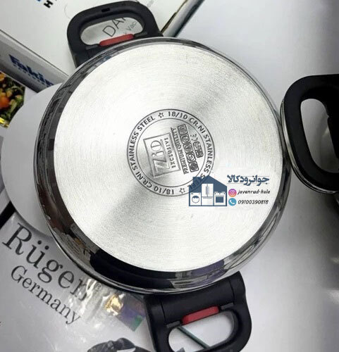 زودپز دوقلو روگازی ظرفیت 7 لیتر برند زیو مدل ZPC-1655/s07