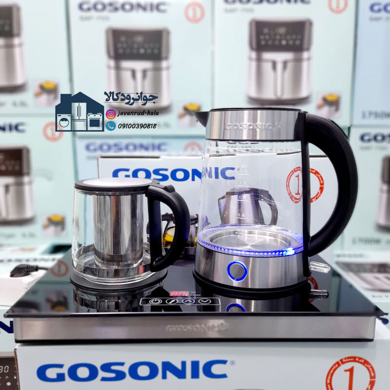  چای ساز برقی کنارهمی برند گوسونیک مدل Gosonic GST-876 